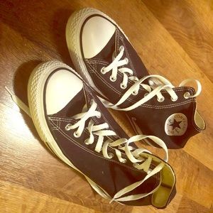 Black Chuck Taylor shoes High Tops